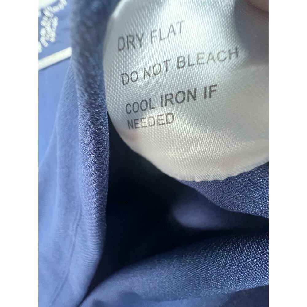 New Tracy Negoshian Payton Navy Long Sleeve Shift Dress (Women's S) - MSRP $150 - Picture 9 of 12